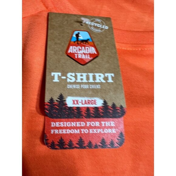 Arcadia trail logo tee and hat dog size XXL - Picture 6 of 10